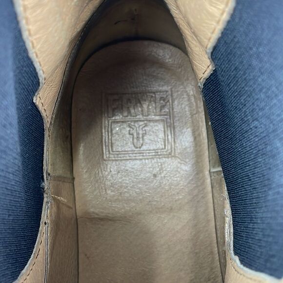 Frye Bowery Chelsea 3487186 Men's Sz 10.5D Dark Brown Leather Pull On Lug Boots - Picture 12 of 16